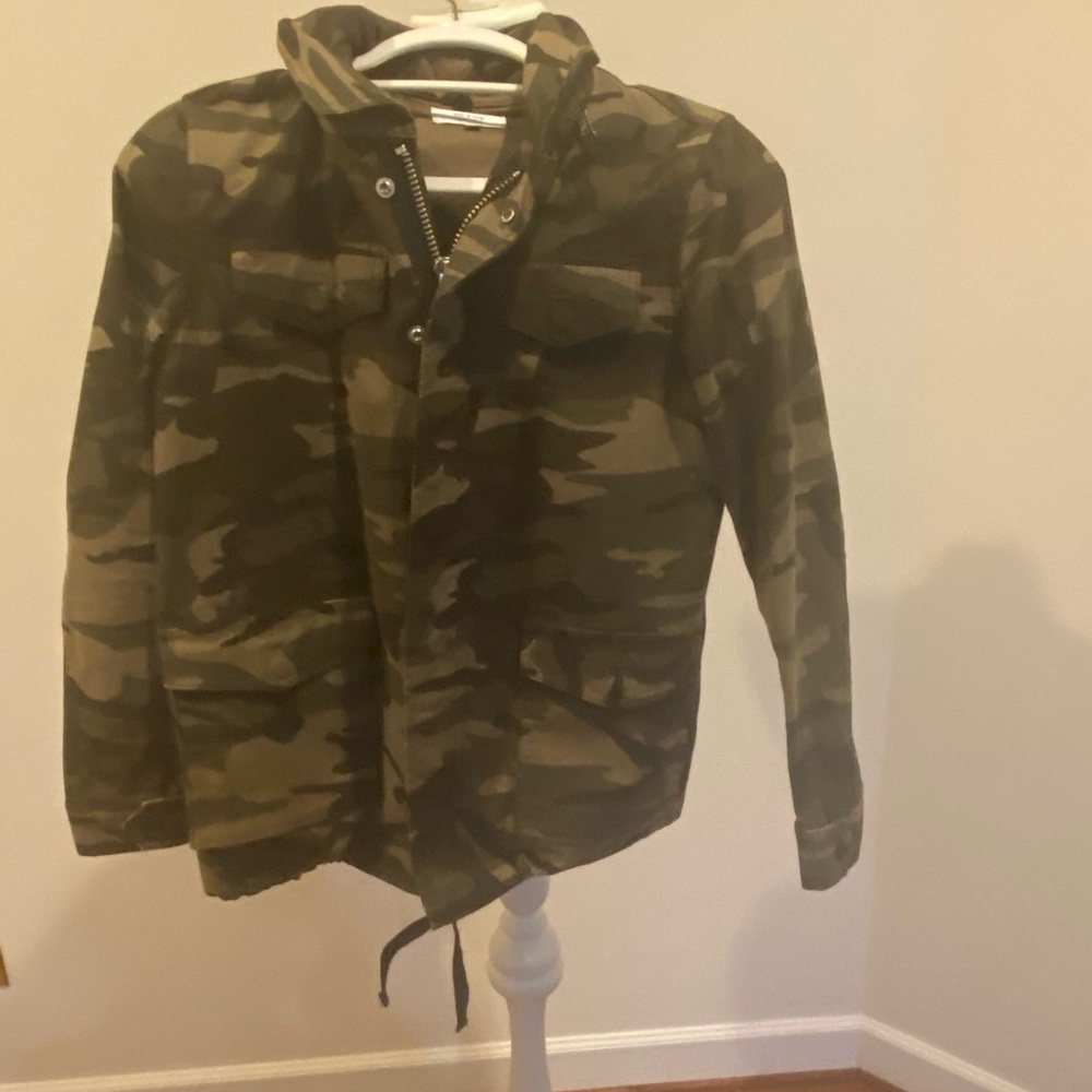 NWT Vis Ā Vis Green Camo Jacket With Removable Liner - Picture 6 of 11